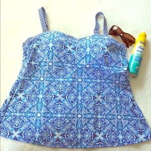 Land’s End Tankini Top, Size 20W